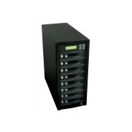 Dup-07 CD/DVD copytower with 7 NEC devices and 1 reading device, 250 GB HDD
